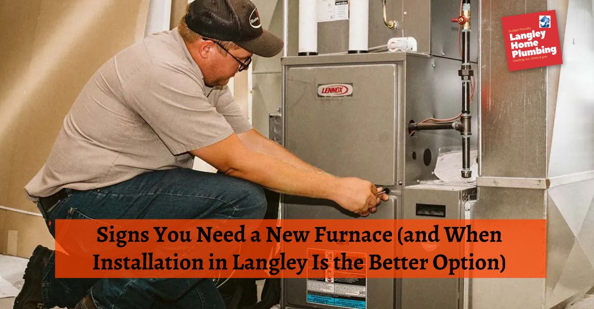 Signs You Need a New Furnace (and When Installation in Langley Is the Better Option)
