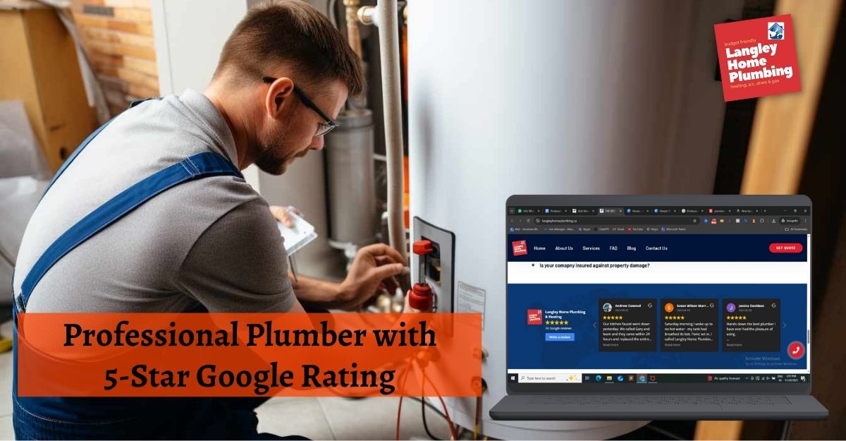 Professional Plumber with 5-Star Google Rating