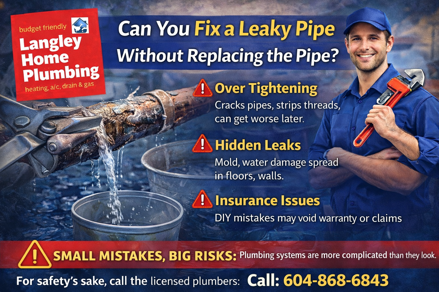 The Dangers of DIY Plumbing Repairs: When to Call the Pros