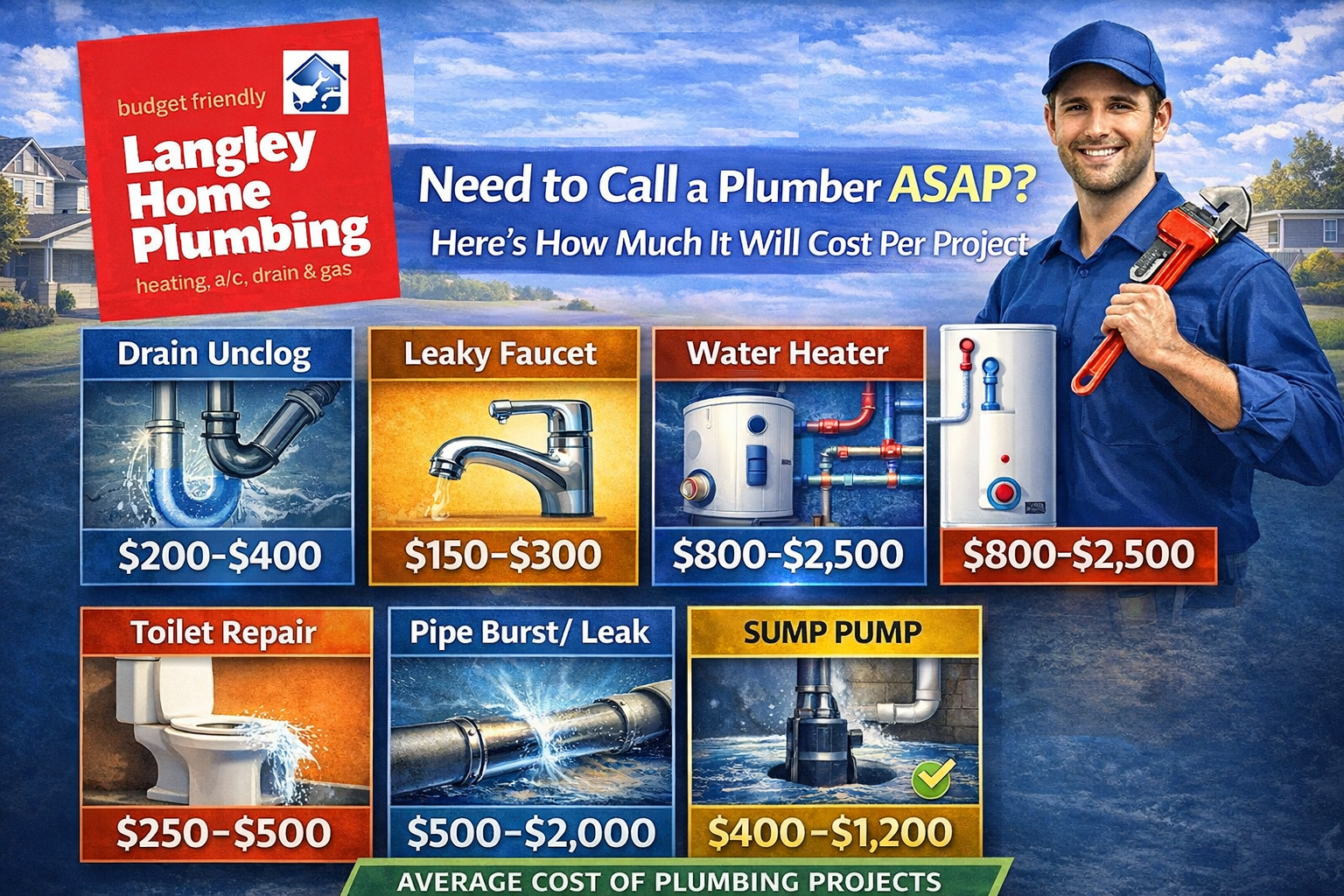 Need to Call a Plumber ASAP? Here’s How Much It Will Cost Per Project