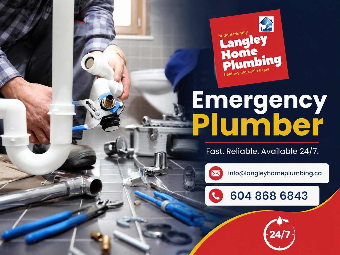 Top Reasons Homeowners Need an Emergency Plumber in Langley