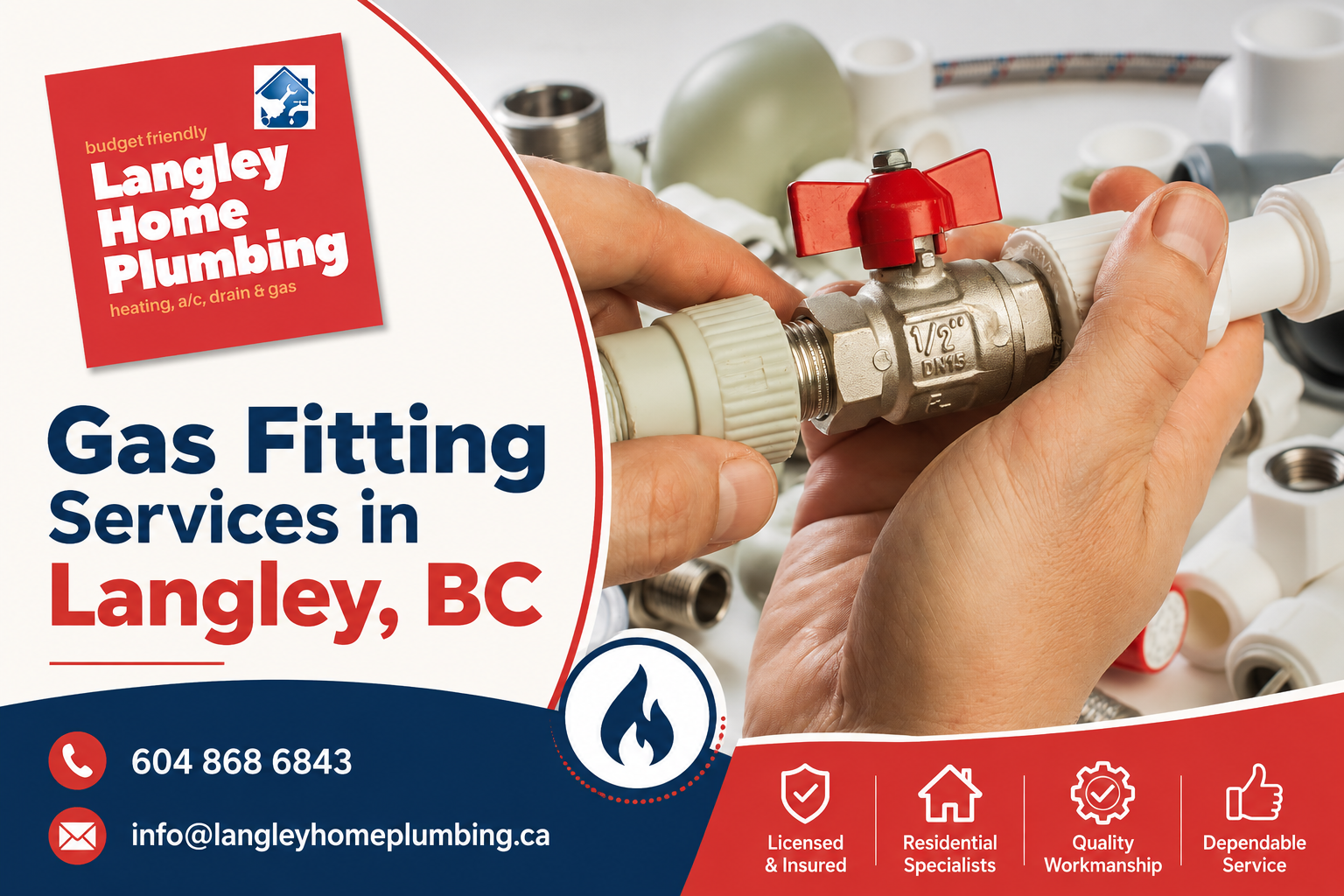 Gas Fitting Services in Langley, BC: Everything You Need to Know