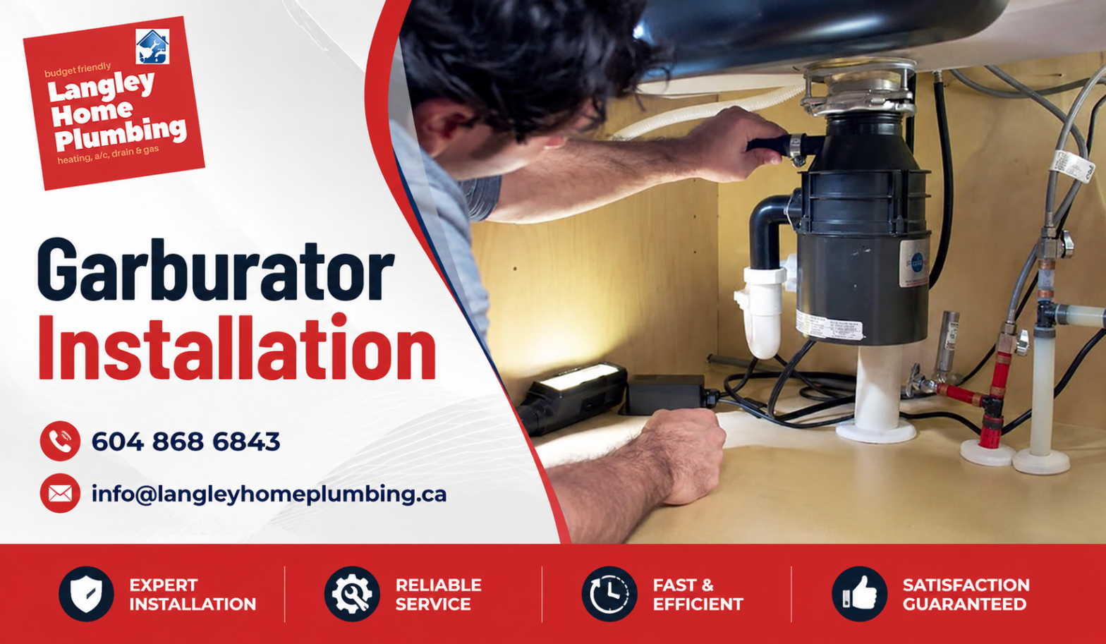 Garburator Installation